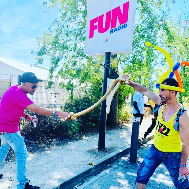 sculpteur ballon paris EPK elektric park 3