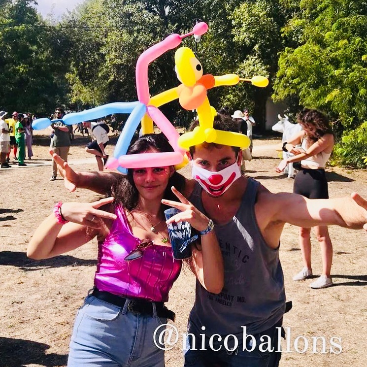 sculpteur ballon paris festival