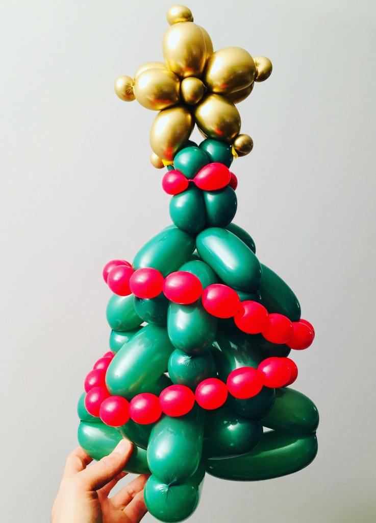 sculpteur ballon mon beau sapin