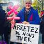 soutien femme arrêtez de nous tuer manifestation paris