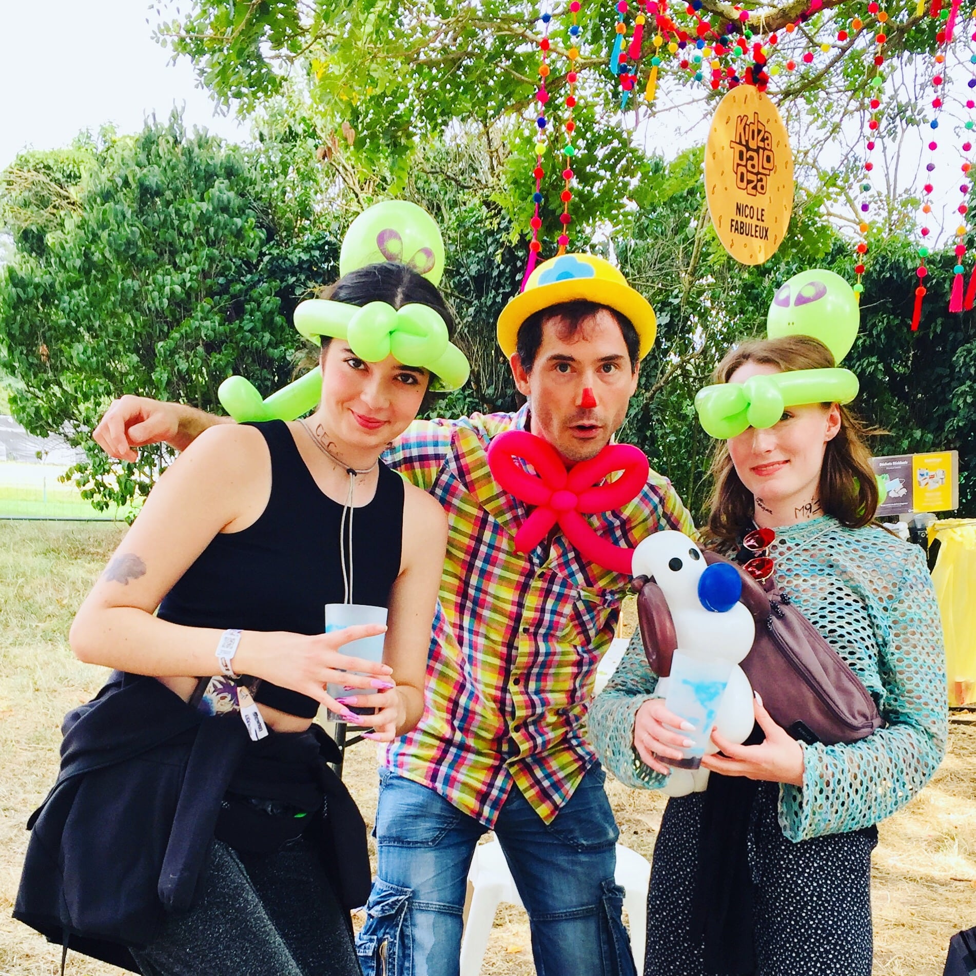 sculpteur ballon paris festival kidzapalooza lollapalooza alien 1