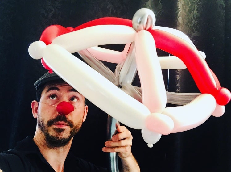 sculpteur ballon paris parapluie 1