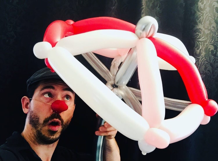 sculpteur ballon paris parapluie 2