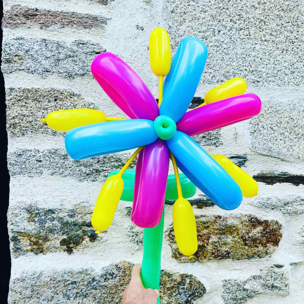 sculpture de ballon paris idf fleur wow