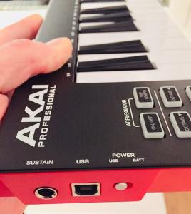 cours musique enfant mao paris idf akai lpk25