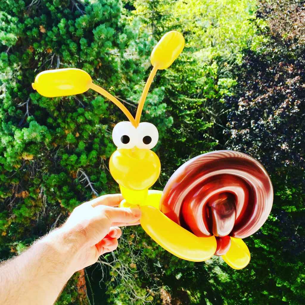 sculpture ballon paris idf escargot