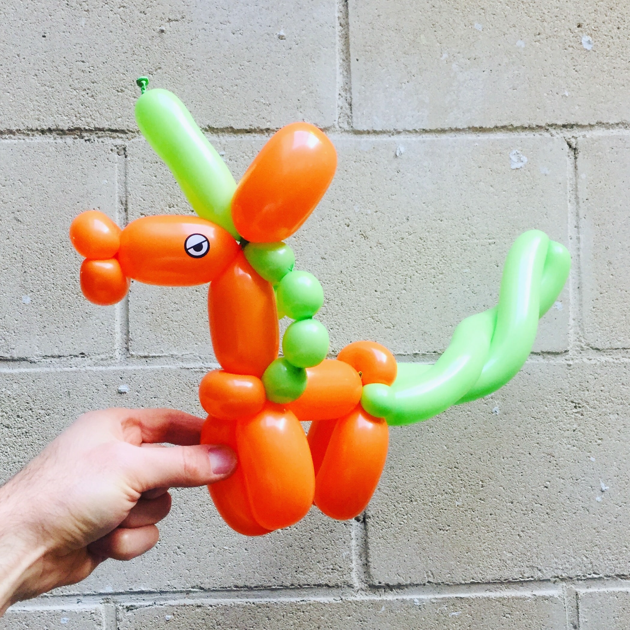 sculpteur sculpture ballon paris idf yvelines licorne halloween