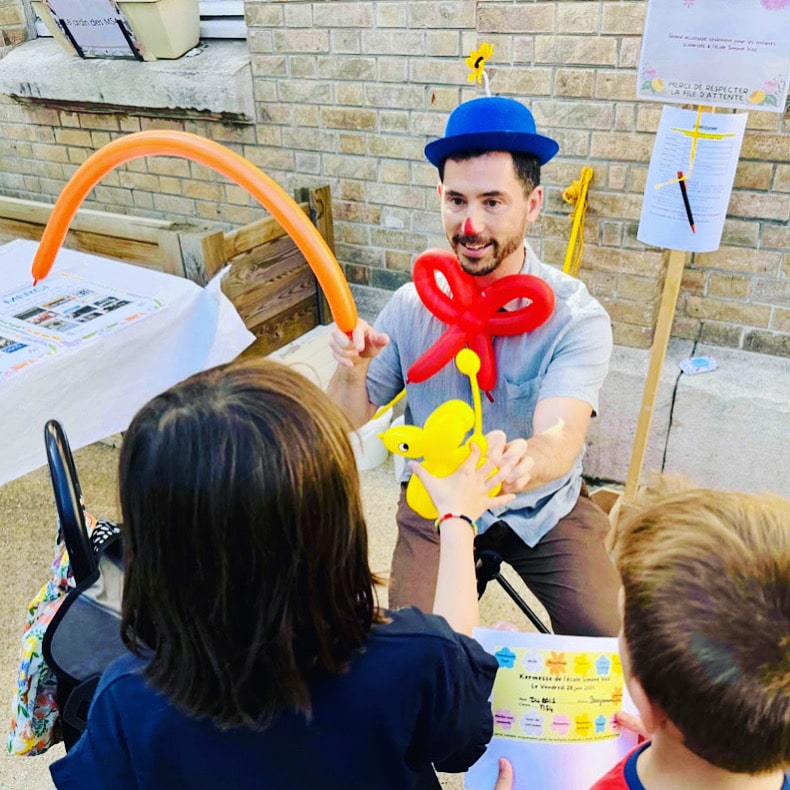 clown sculpteur ballon paris idf 78