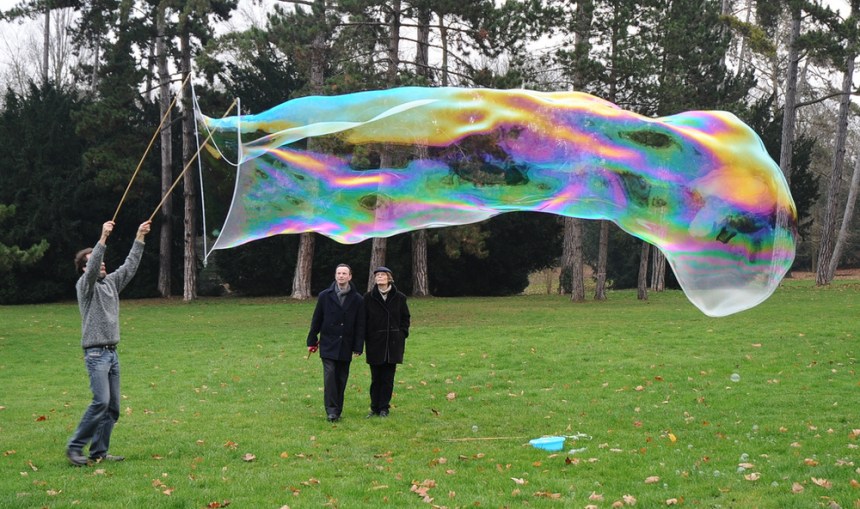 bulle géante savon paris idf G