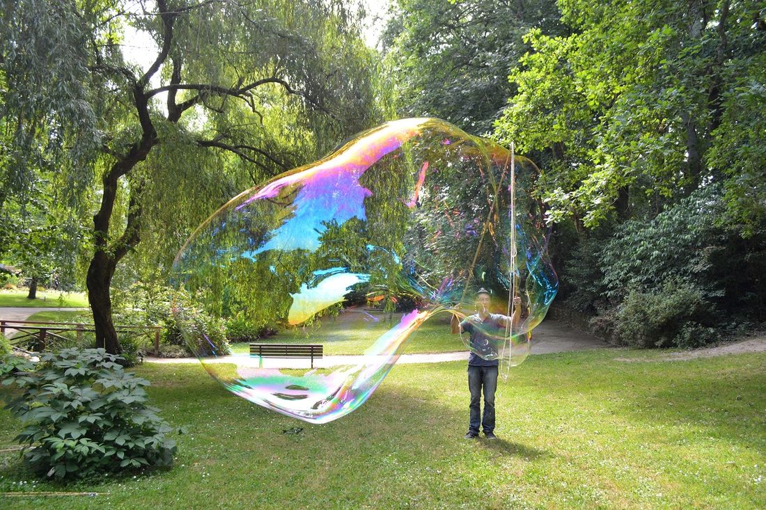 bulle géante savon paris idf J