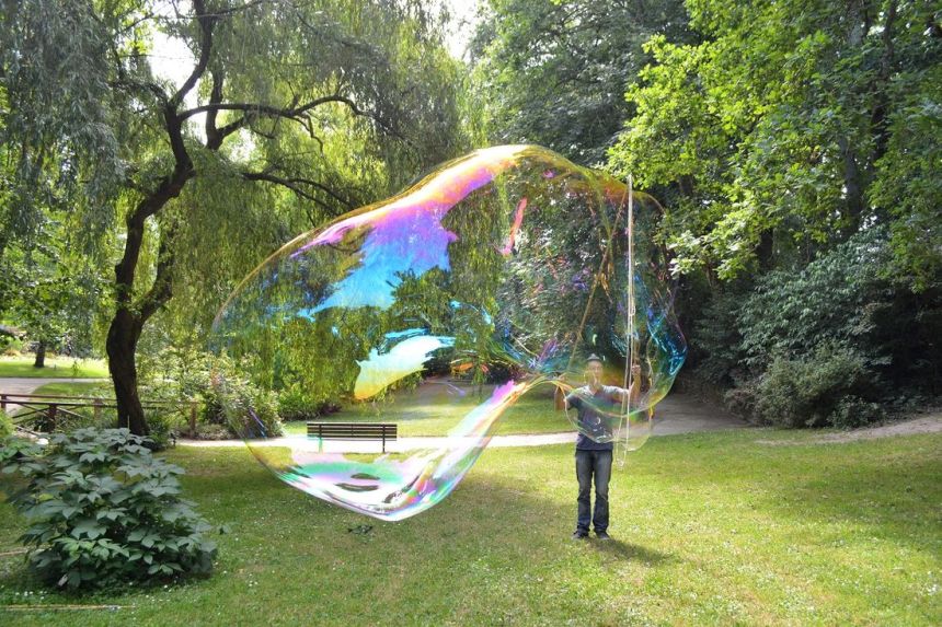 bulle géante savon paris idf J