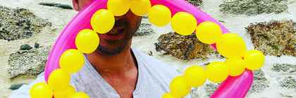 sculpteur de ballon paris idf masque monstre 5