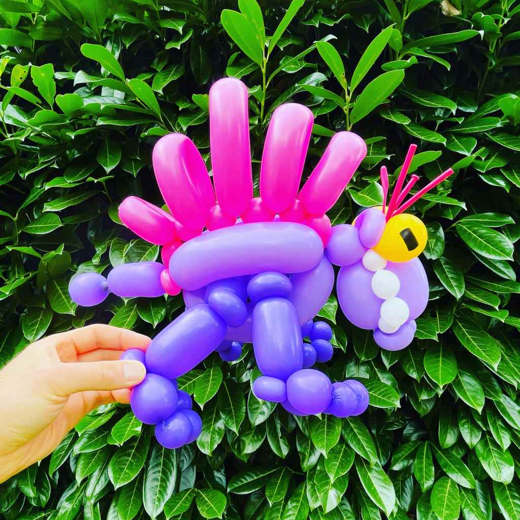 sculpture de ballon paris idf jurassique world 7