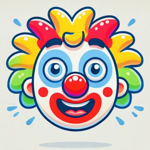 cropped clown paris idf animation logo