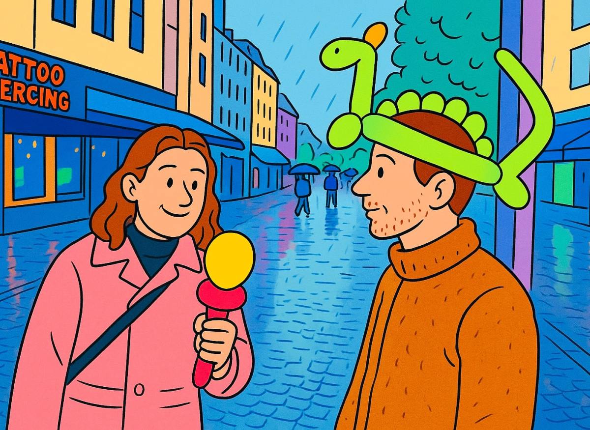 Votre sculpteur de ballon à Paris les Halles – Interview&nbsp;5