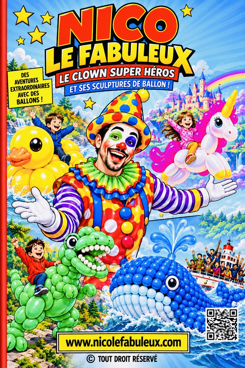 BD LE CLOWN SUPER&nbsp;HEROS